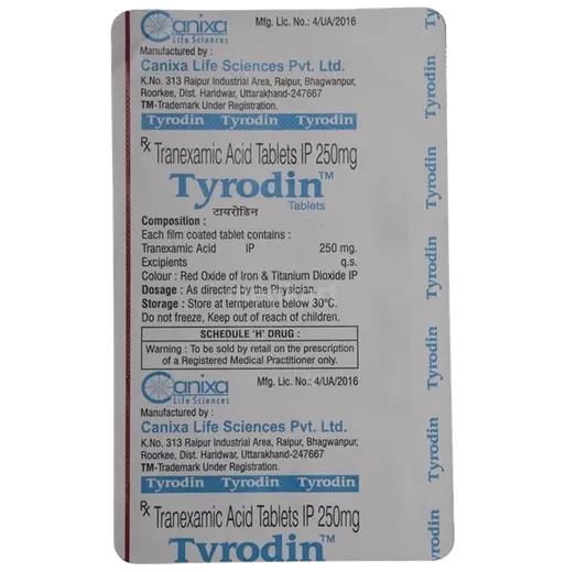 tyrodin tablet 10's